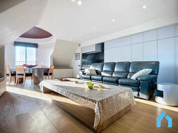 Ferienwohnung mit Meerblick für 7 Personen, mit Terrasse