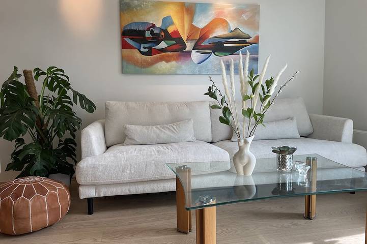 Appartement entier, Bright & exclusive 1Br in Prime Location-located on water with see view in Frogner, Oslo métropole