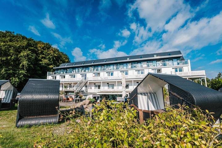 Hotel für 2 Personen, mit Terrasse in Staphel