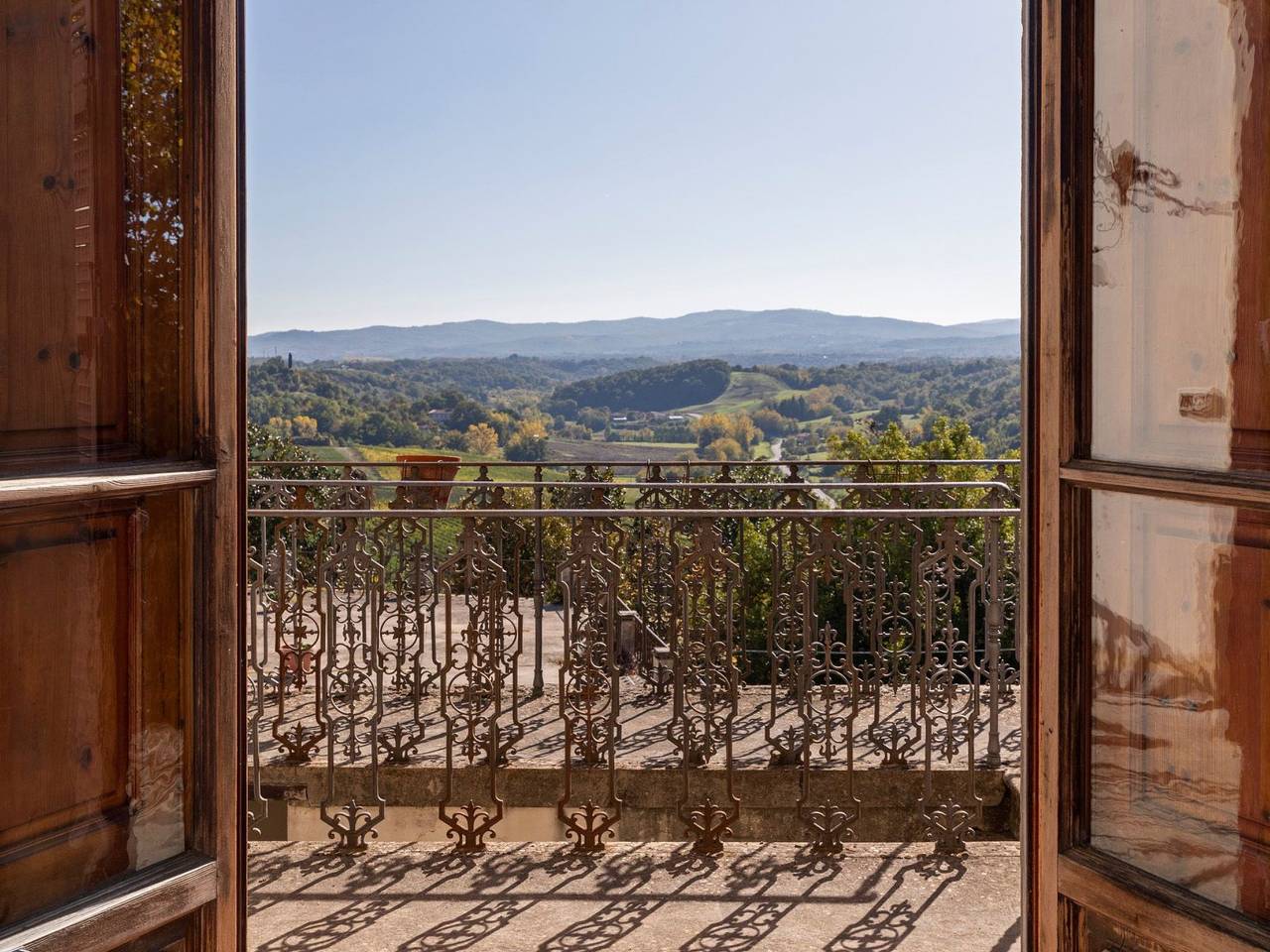 Historische Villa auf dem Lande in den toskanischen Hügeln in Cicogna, Terranuova Bracciolini
