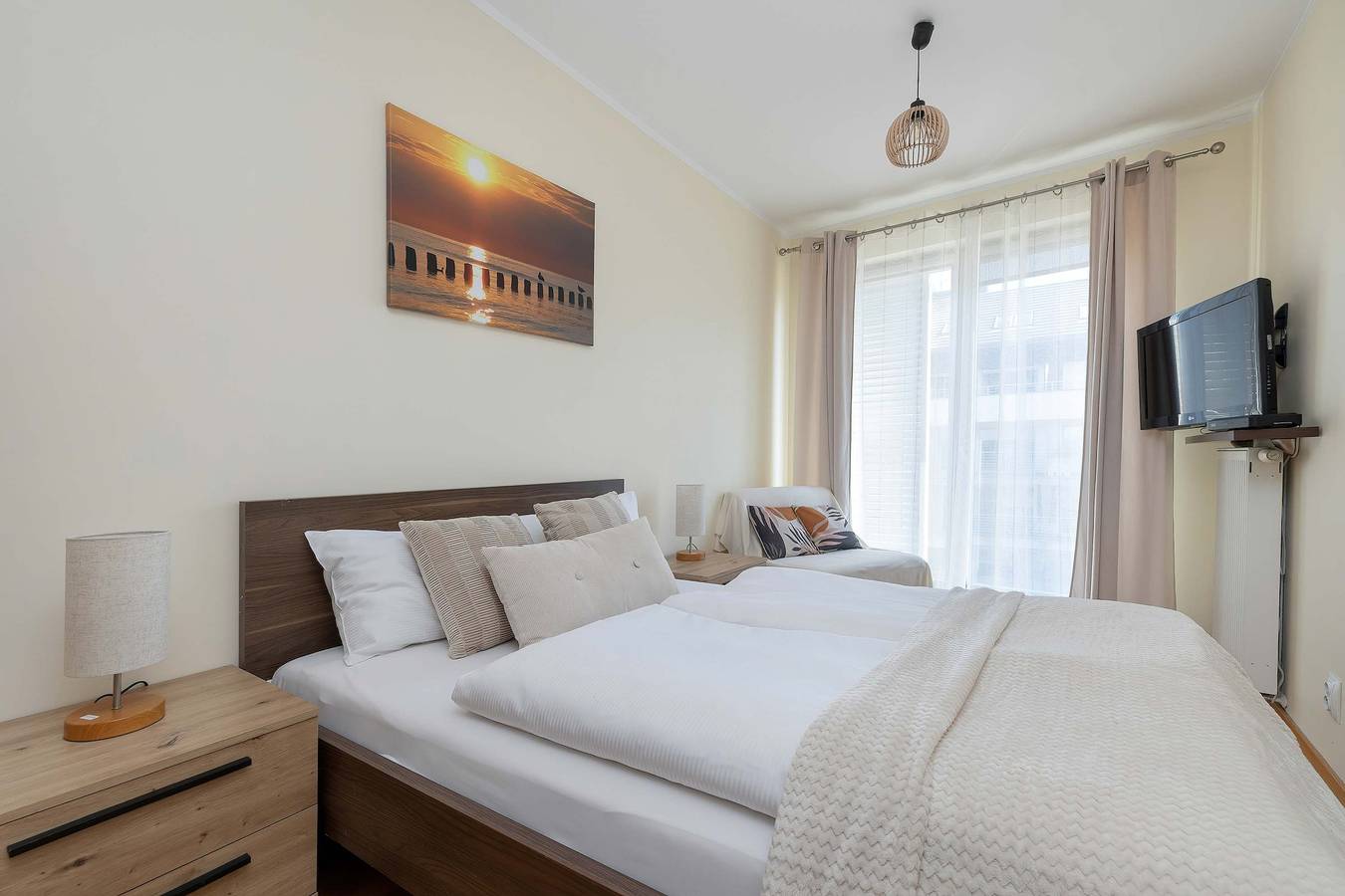 Ganze Wohnung, Ferienwohnung für 4 Personen mit Sauna in Swinemünde, Stettiner Haff