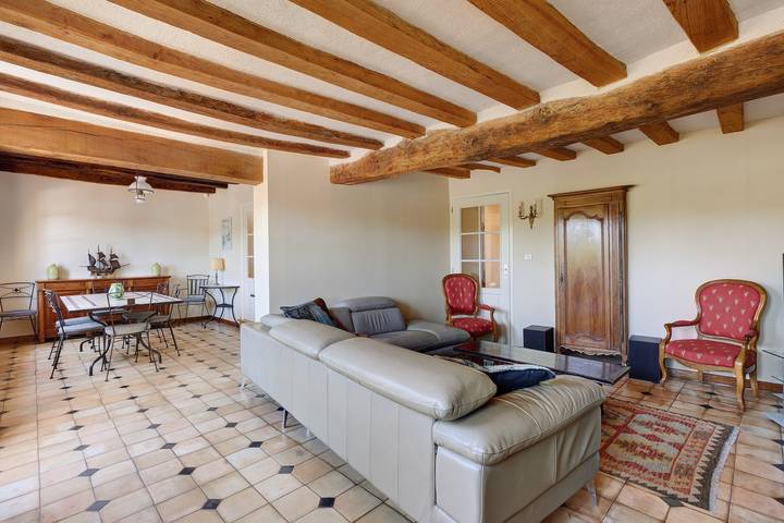 Holiday Home 'Maison Vue Loire' with Private Terrace, Private Garden and Wi-Fi in Chouzé-sur-Loire, Loiredalen