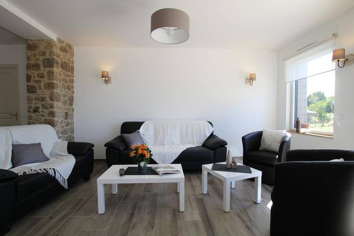 Gîte für 8 Personen, mit Garten, mit Haustier in der Normandie - 4