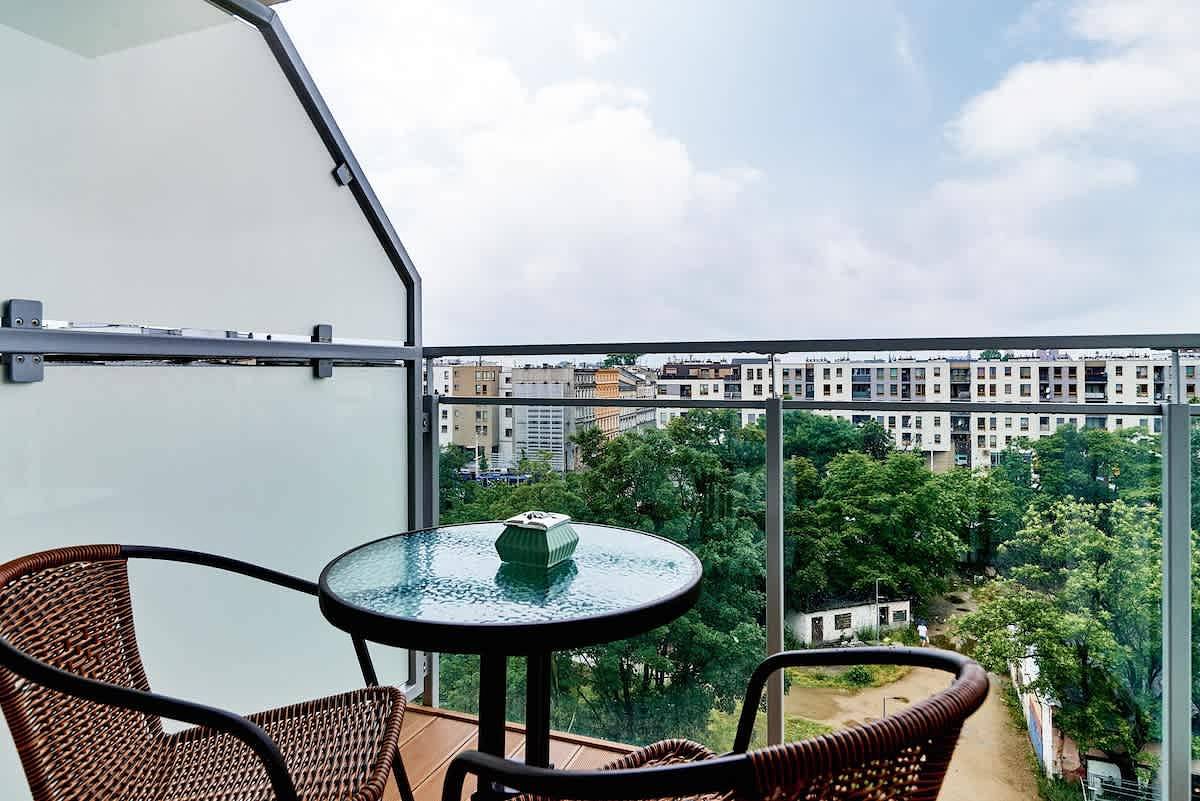 Ganze Wohnung, Ferienwohnung für 4 Personen mit Balkon/Terrasse in Breslau, Niederschlesien