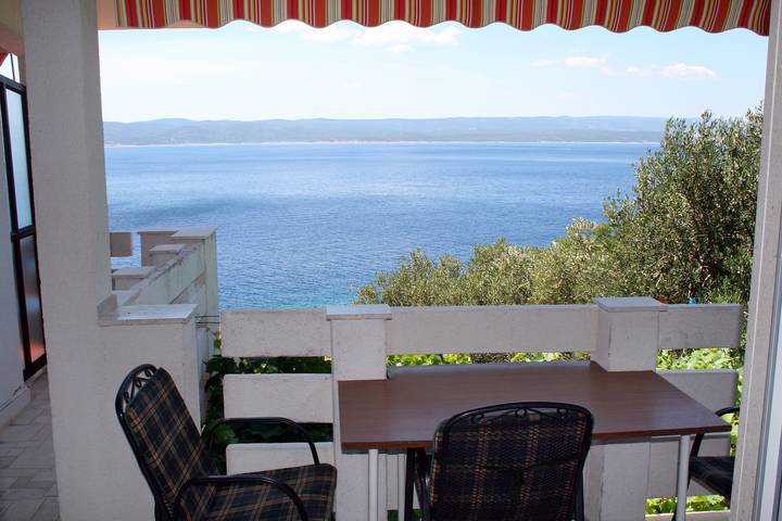 Ferienwohnung für 3 Personen, mit Balkon/Terrasse, mit Haustier in Pisak