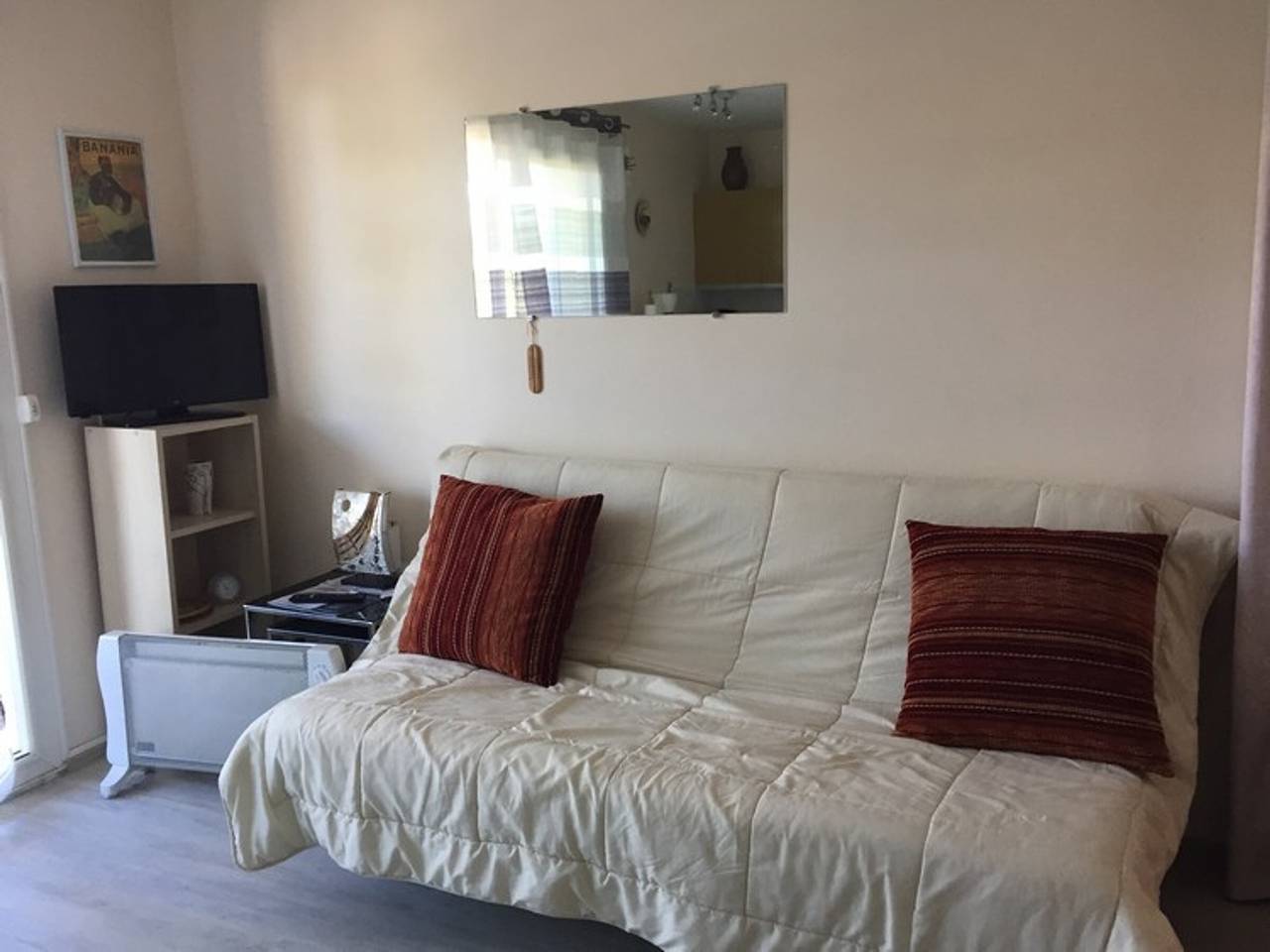 Ganzes Studio, Studio für 3 Personen mit Loggia und Parkplatz 300m vom Strand in La Côte Vermeille, Argelès-sur-Mer