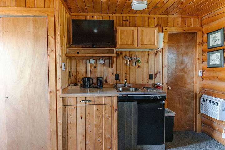 Chalet for 2 people, with garden in Montana