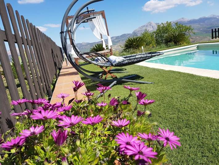 Casa rural para 2 personas, con vistas además de jardín y piscina en Provincia de Málaga - 4