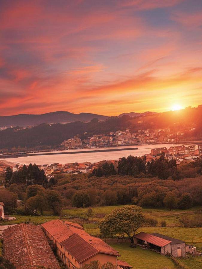 Casa rural para 6 personas, con jardín además de vistas y vistas al lago, Familias con niños en Nalón