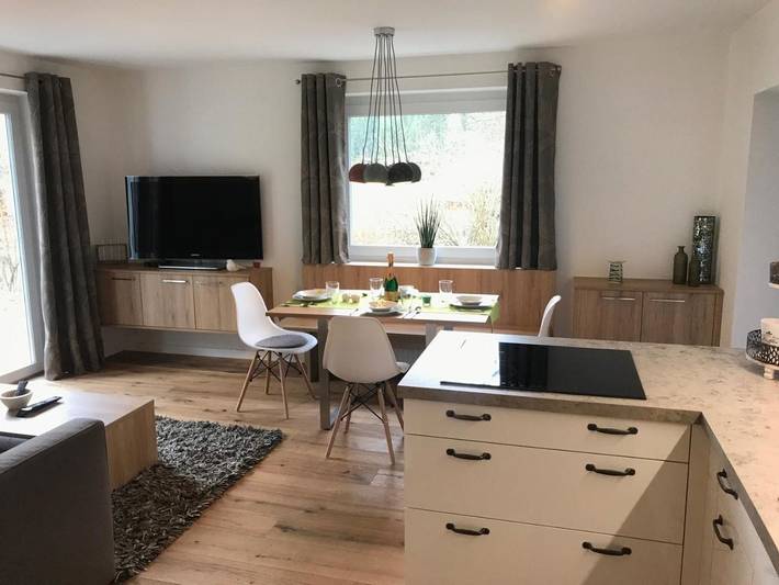 Ferienwohnung für 5 Personen, mit Garten