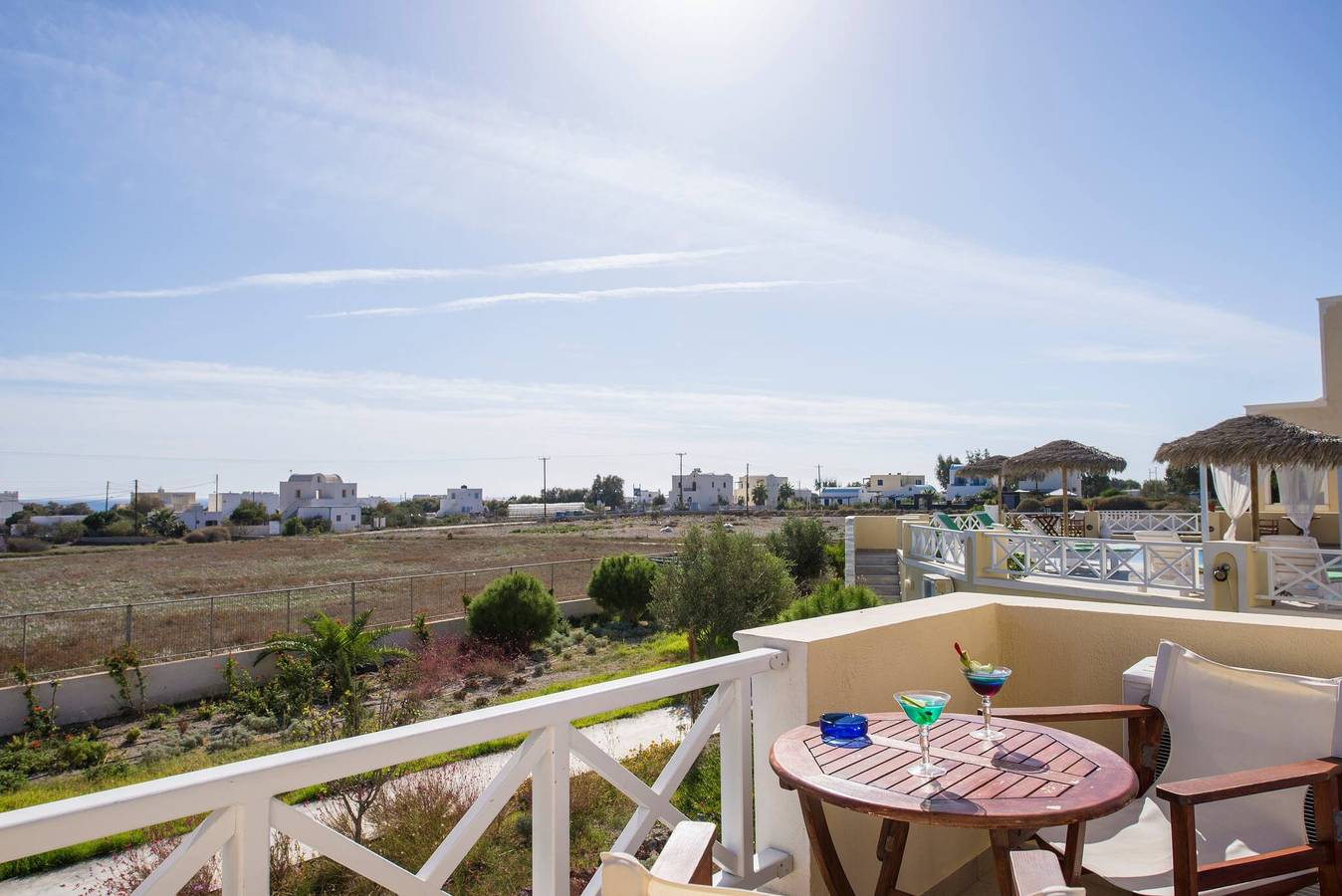 Appartement avec vue sur le jardin, 3 personnes dans un hôtel familial in Agios Georgios (Santorin), Santorin