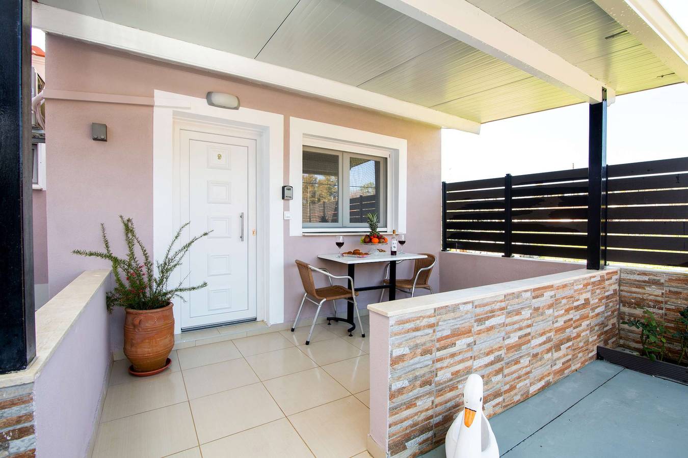 Gehele studio, Studio voor 2 personen met balkon/terras in Sidari, Corfu