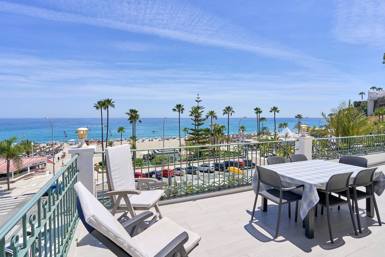 Apartamento para 6 Personas en Playa de Burriana, Nerja