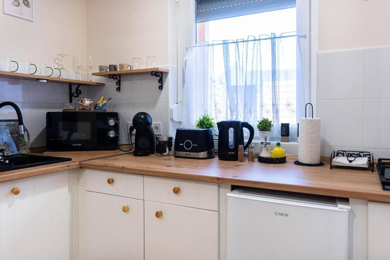 Cały apartament, Botanika apartmanok Zsálya és Rozmaring in Baja, Komitat Bács-Kiskun