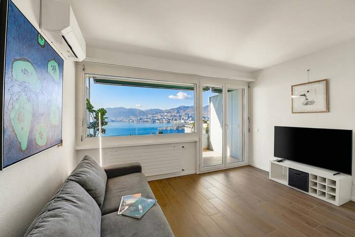 Ferienwohnung für 4 Personen, mit Terrasse und Seeblick in Lugano - 3