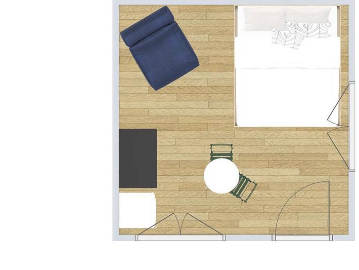 Camping Le Chanet - Chalet 2 personnes - 1 pièce 12m² - sans sanitaires in Ornans, Jura Francais
