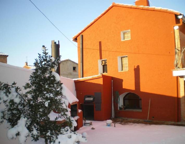 Casa rural para 9 personas, con terraza en Teruel