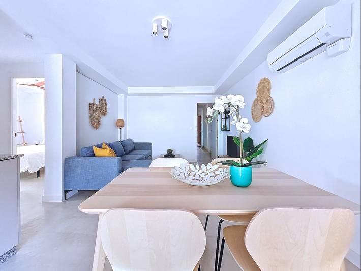 Ganze Ferienwohnung, Ferienwohnung für 6 Personen mit Balkon/Terrasse in Playa Carrer La Mar, El Campello