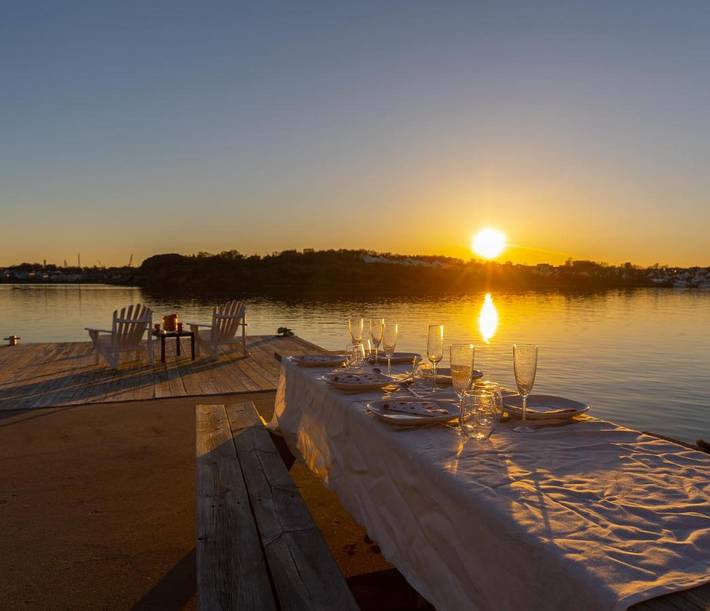 Chambre d’hôte pour 4 personnes, avec piscine et vue ainsi que vue sur le lac et jardin dans Stavanger - 4
