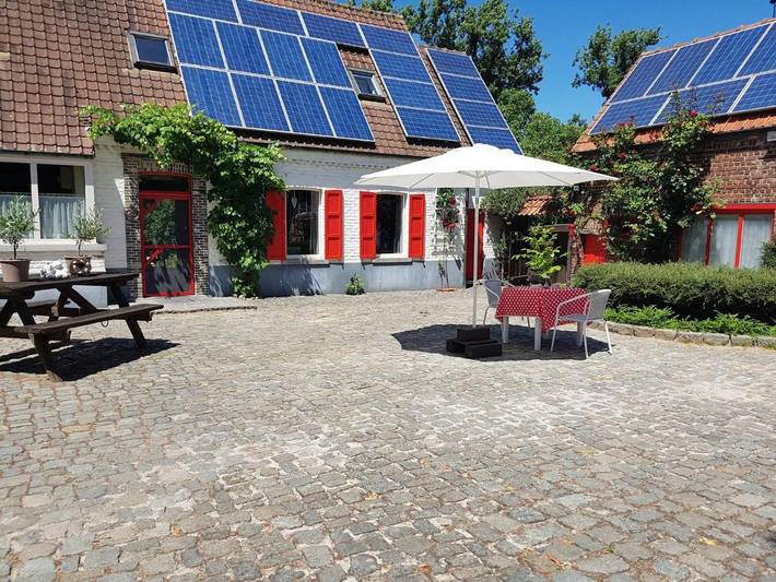 Chambre d’hôte pour 2 personnes, avec Terrasse et Vue à Horebeke