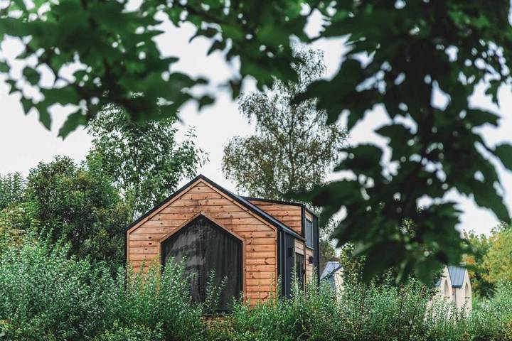 Maison de vacances pour 3 personnes, avec Piscine