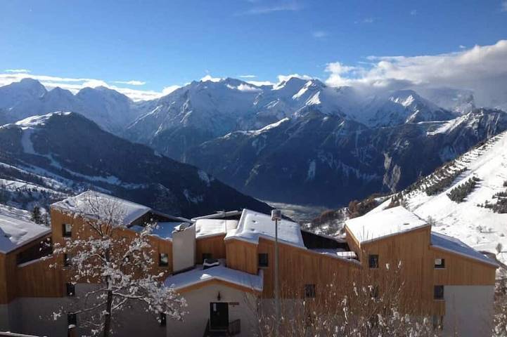 Vakantiewoning voor 8 personen, met balkon in Huez