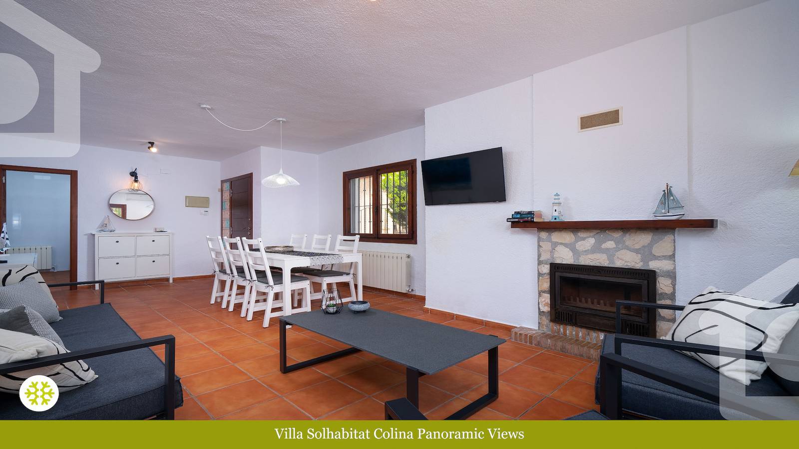 Villa für 6 Personen mit Terrasse in Cap Blanc, Teulada (Spanien)