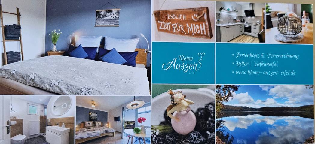 Casa de vacaciones 'Kleine Auszeit Eifel' con terraza privada y Wi-Fi in Udler, Eifel Volcánica