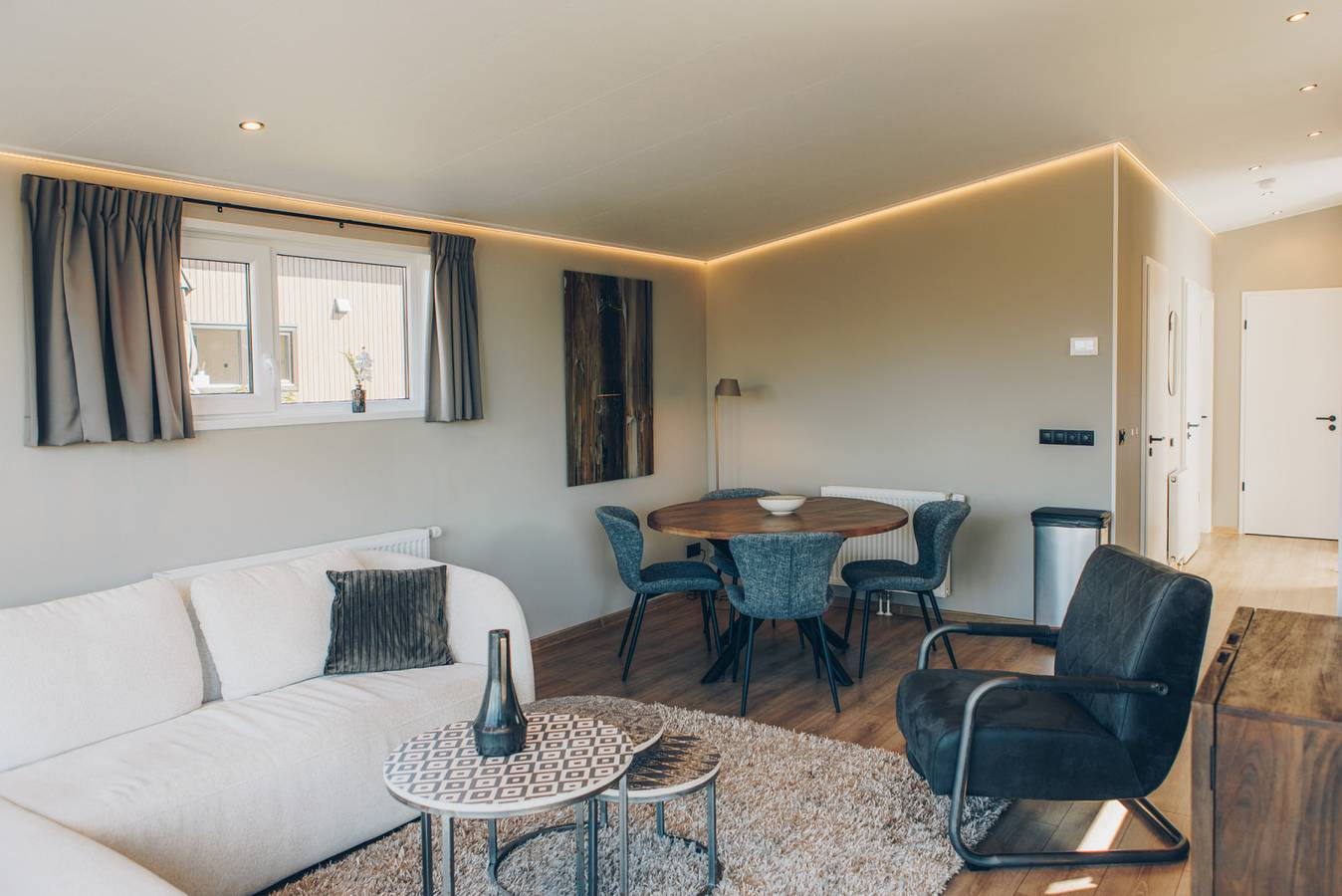 Modern chalet voor 5 personen met hottub in Renswoude in Renswoude, Provincie Utrecht