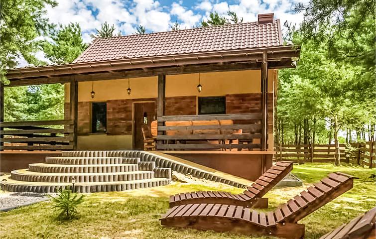 Ferienhaus für 8 Personen, mit Terrasse und Garten sowie Sauna