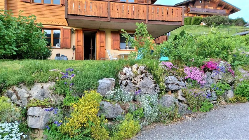 Ferienwohnung für 4 Personen, mit Garten und Ausblick sowie Sauna - 1