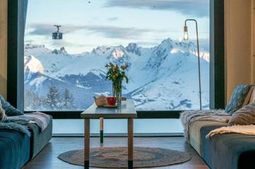 Hôtel pour 10 personnes, avec terrasse dans Plagne Centre
