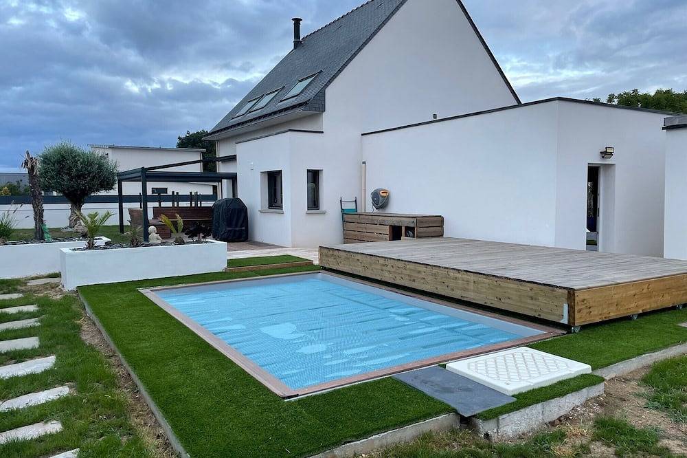 Magnificent contemporary house, quiet, close to everything - 8 people in Pluneret, Côte des Mégalithes