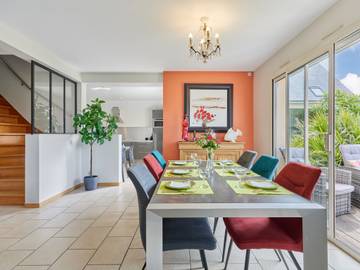 Maison De Vacances pour 8 Personnes dans Blainville-sur-Mer, Cotentin, Photo 2
