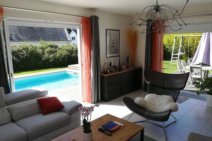 Location de vacances pour 8 personnes, avec jacuzzi et jardin dans Plage Sainte-Marguerite - 4