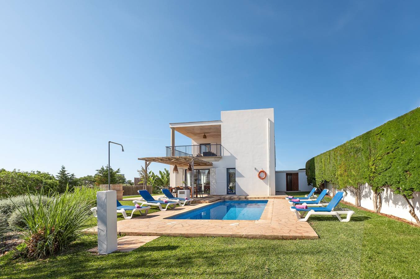 Villa "Can Baltasar" avec vue sur les montagnes, piscine privée et Wi-Fi in Cala d'Or, Santanyí