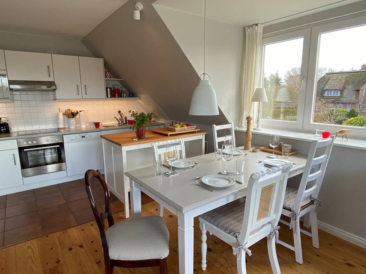 Ganze Ferienwohnung, Bi de Süd 45/5 - Fewo Westblick in Nieblum, Föhr