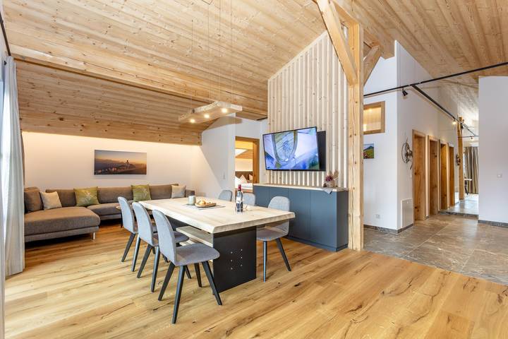 Ganze Ferienwohnung, Appartement/Fewo, Dusche, Wc, 3 Schlafräume in Unken, Chiemgauer Alpen