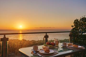 Gîte pour 5 personnes, avec jardin et balcon à Zante