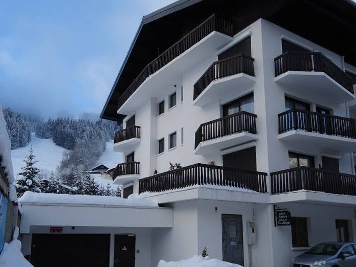 Appartement de vacances pour 4 personnes, avec balcon à Les Gets