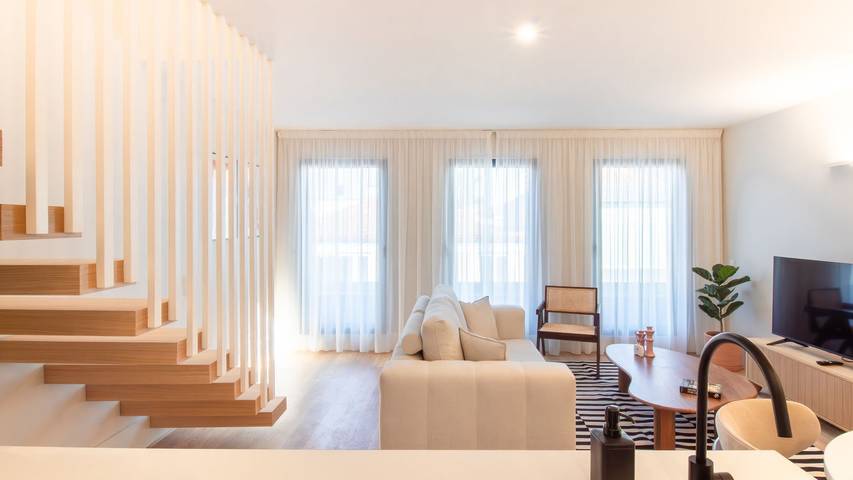 Casa de férias para 4 pessoas, com varanda em Miragaia (Porto)