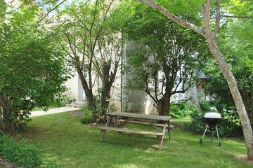 Gîte pour 4 personnes, avec jardin à Souvigny-de-Touraine