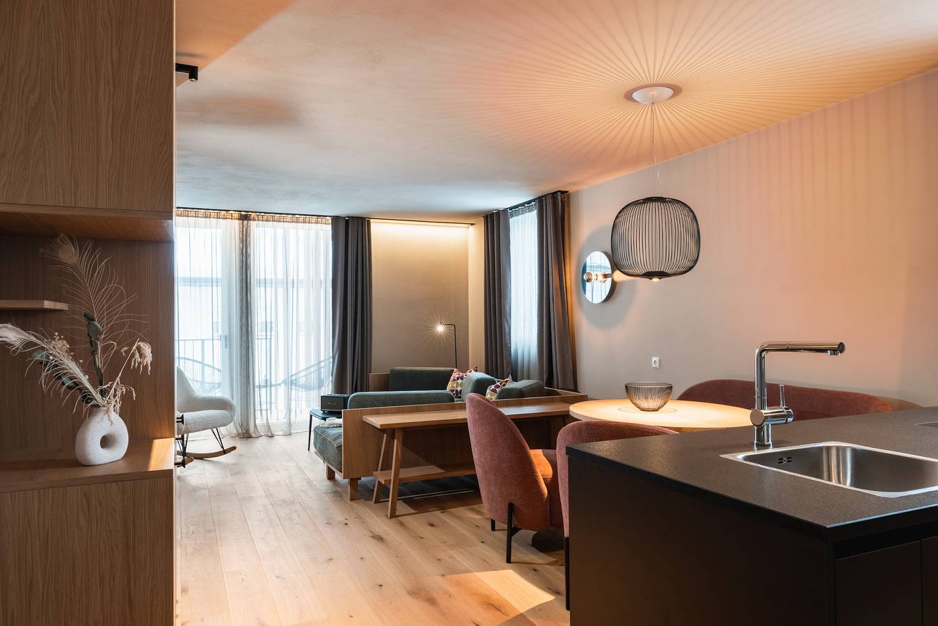 Apartment In A Hotel 'Apartment Harmony' with Sea View, Shared Garden and Wi-Fi in Sexten, Sexten Dolomites