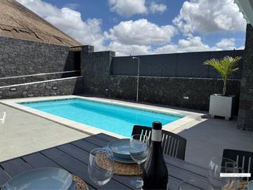 Casa rural para 4 personas, con piscina y terraza en Tinajo