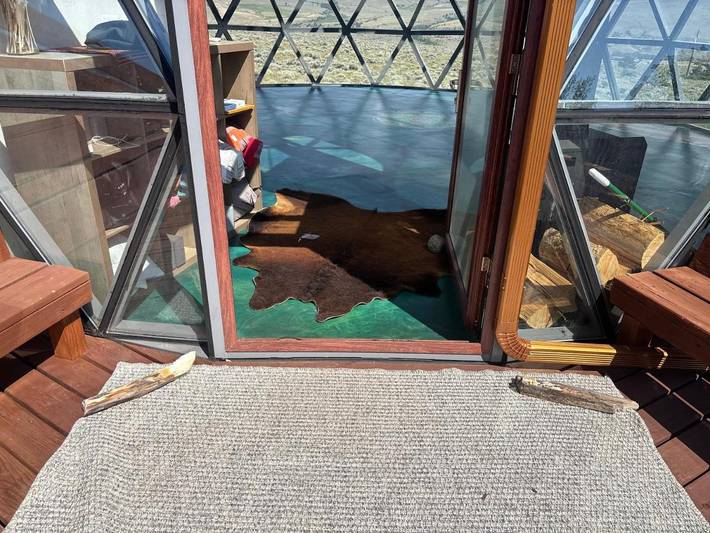 Gîte pour 5 personnes, avec vue ainsi que jardin et sauna à Wapiti - 2