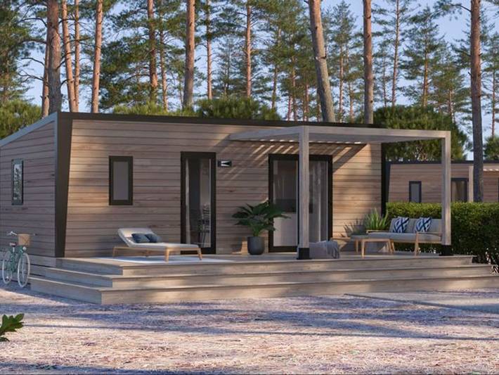 Camping pour 4 personnes, avec Terrasse et Piscine