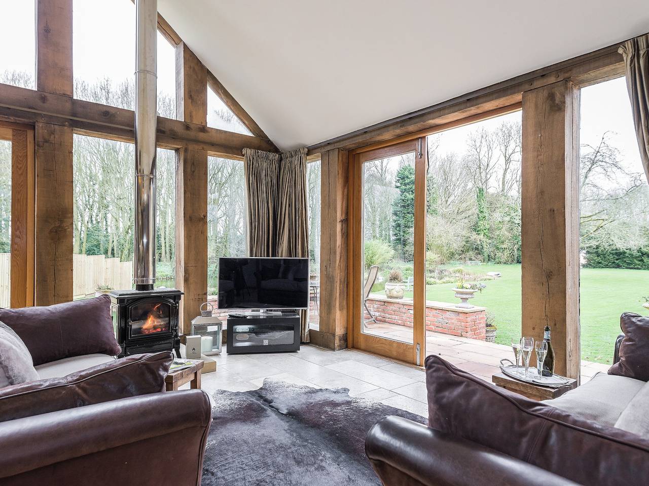 Lily Pad Lodge in Lincolnshire