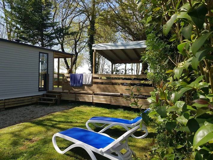 Mobil home pour 4 personnes, avec jardin à Arces - 2