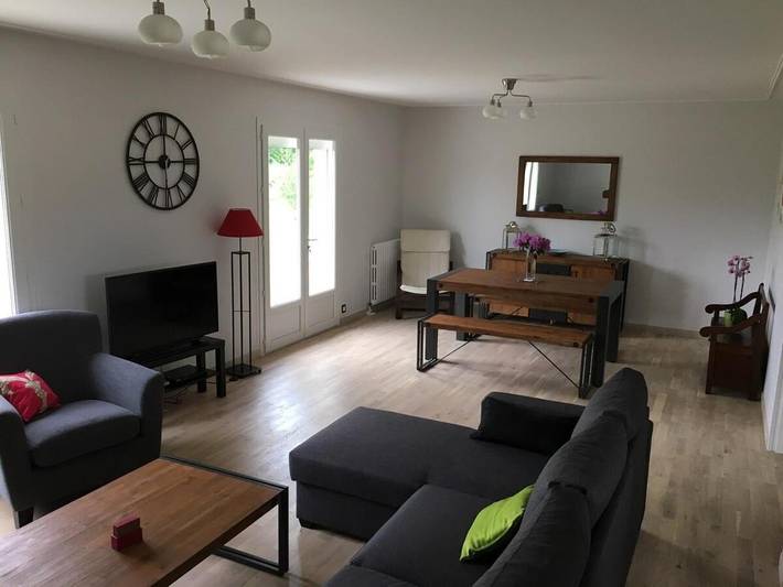 Location de vacances pour 10 personnes, avec vue et jardin à Locmaria-Grand-Champ - 4