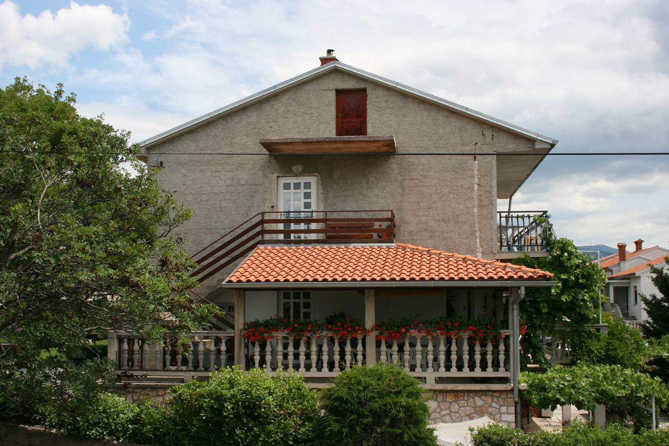 Cijeli apartman, Trosobni apartman s terasom i pogledom na more Novi Vinodolski A-5529-a in Novi Vinodolski, Primorsko-goranska županija